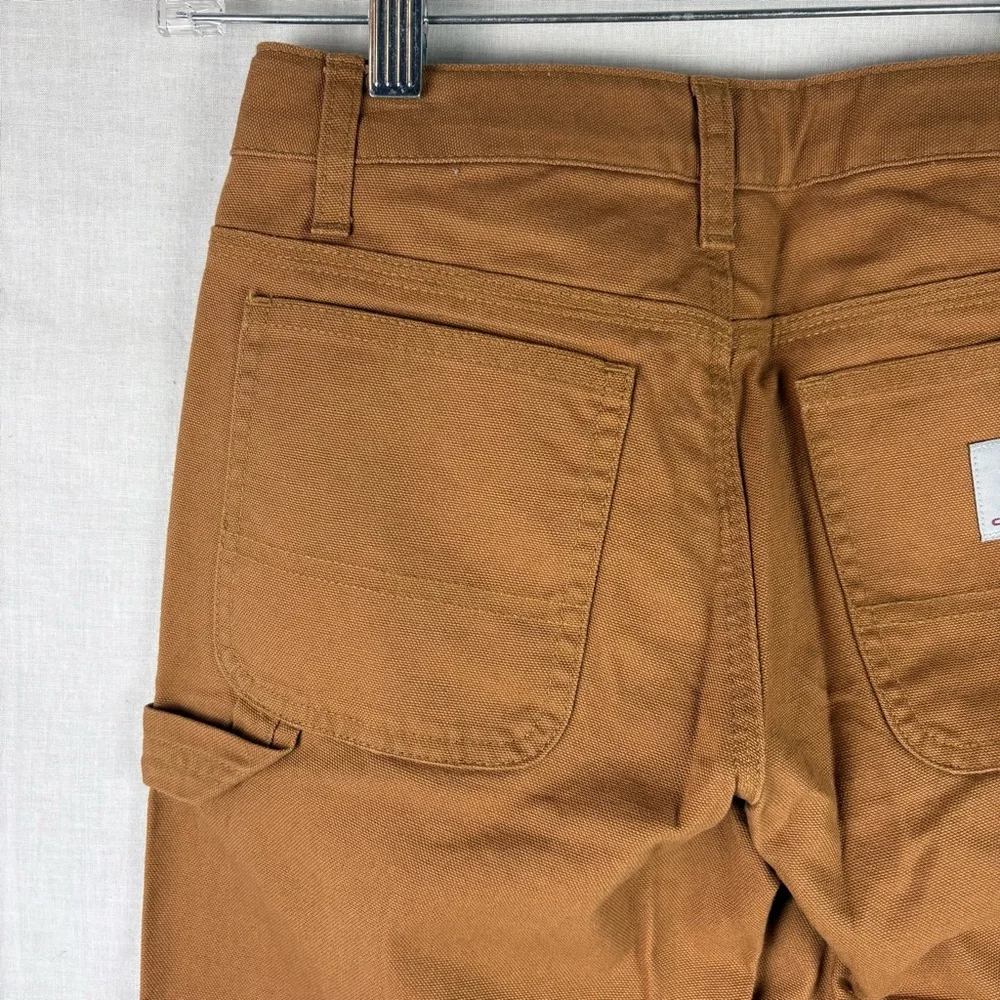Carhartt Boys Loose Fit Canvas Utility Bootcut Work Pant